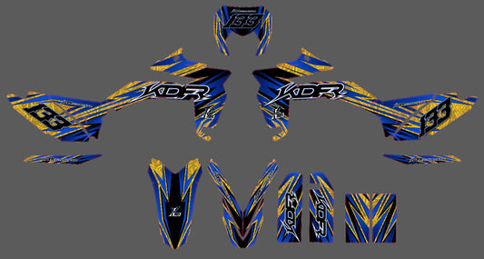 Kit déco moto 50cc Anticipe - Compatible avec Sherco