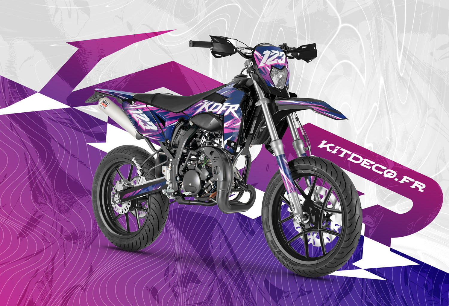 Kit déco 50cc semi-perso