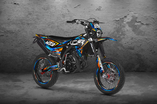 Kit déco moto 50cc Abstence - Compatible avec Fantic
