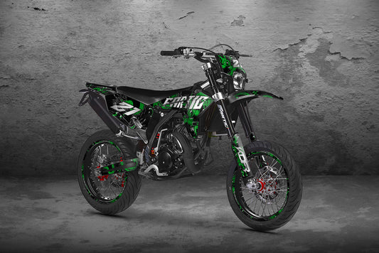 Kit déco moto 50cc Dragon - Compatible avec Fantic