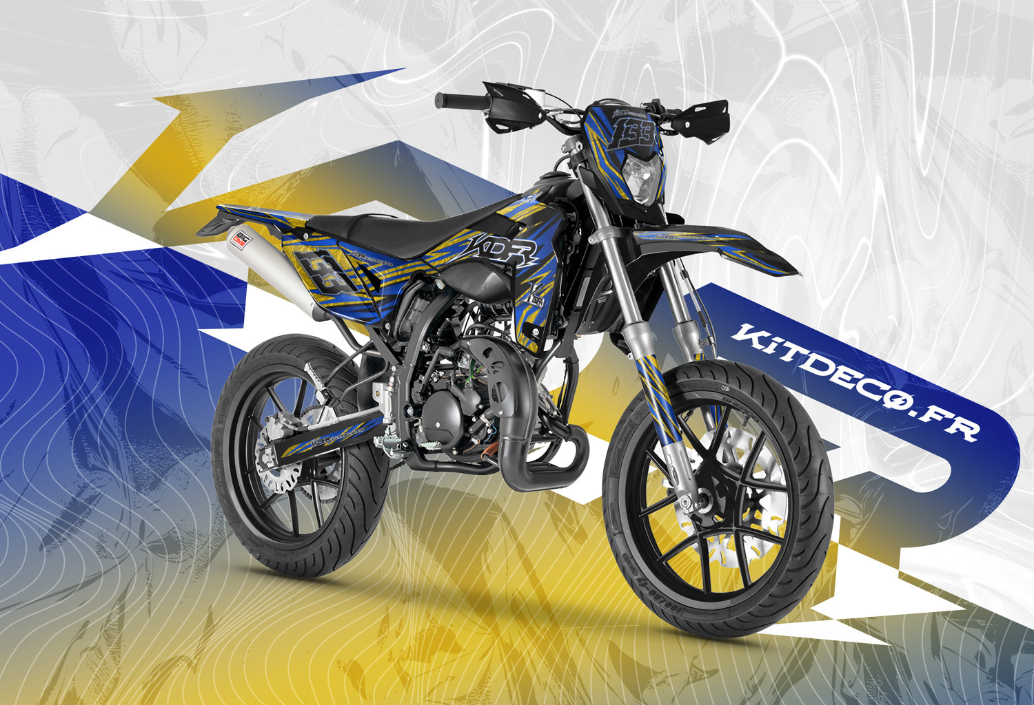 Kit déco moto 50cc Anticipe - Compatible avec Sherco