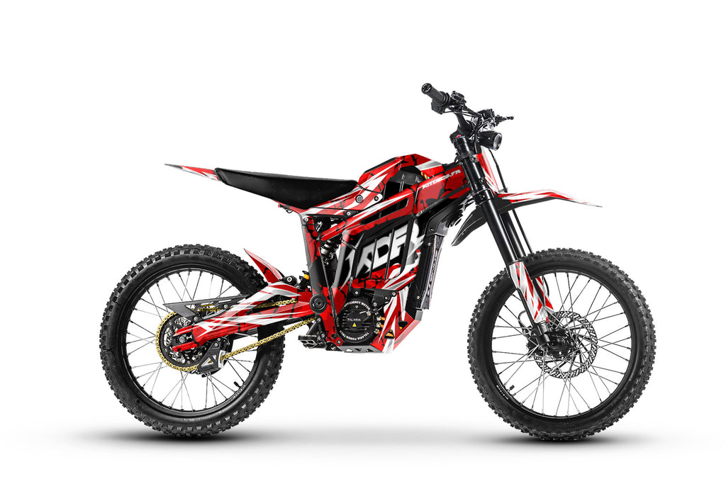 Zweih Electric Motocross Decal Kit - Compatible with Talaria Sting