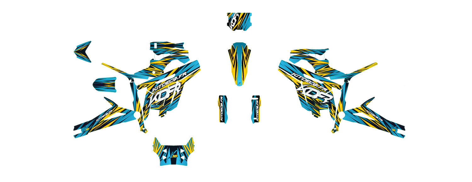 Kit déco motocross électrique Marquee - Compatible avec Talaria Sting