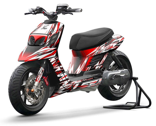 Kit déco scooter 50cc Redline - compatible avec MBK Booster BCD