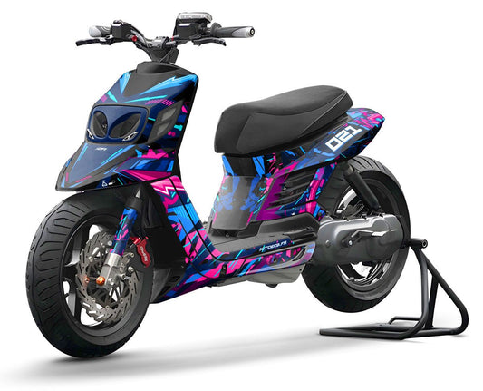 Kit déco scooter 50cc Game changer - compatible avec MBK Booster BCD