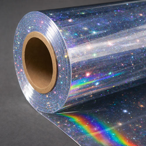 vinyle de lamination spectrum holographique super cosmic