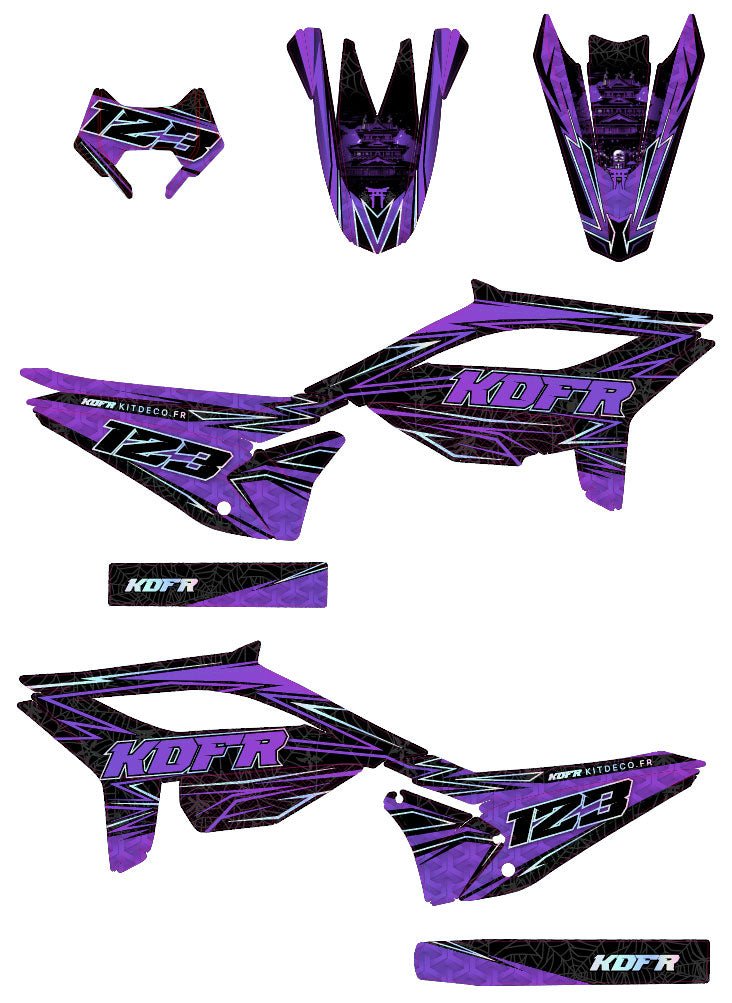 Kit déco 50cc Purpyz - Compatible avec Beta 50cc 2021-2025