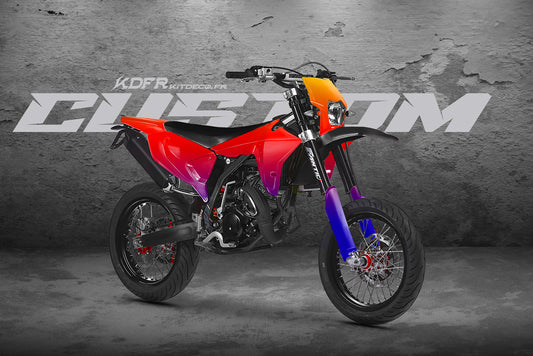 Kit déco moto 50cc Sur-mesure - Compatible avec Fantic