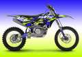 Arkotes semi-customizable motocross deco kit – Compatible with all makes and models