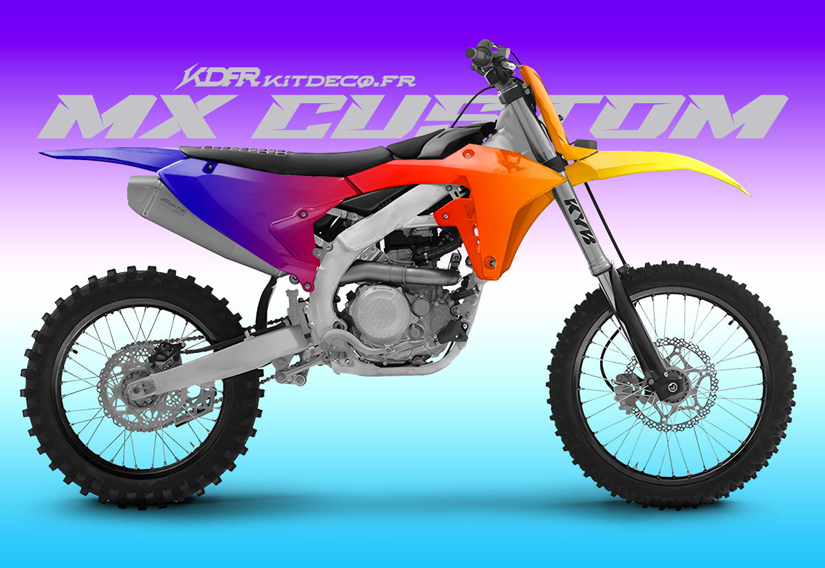Custom motocross decal kit – Tailor-made for all makes and models of motorcycle