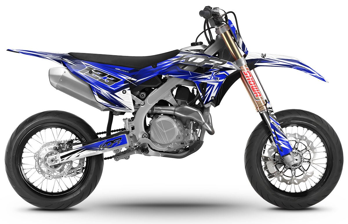 Kit déco moto Supermotard Aksary – Personnalisable et adaptable à toutes les marques