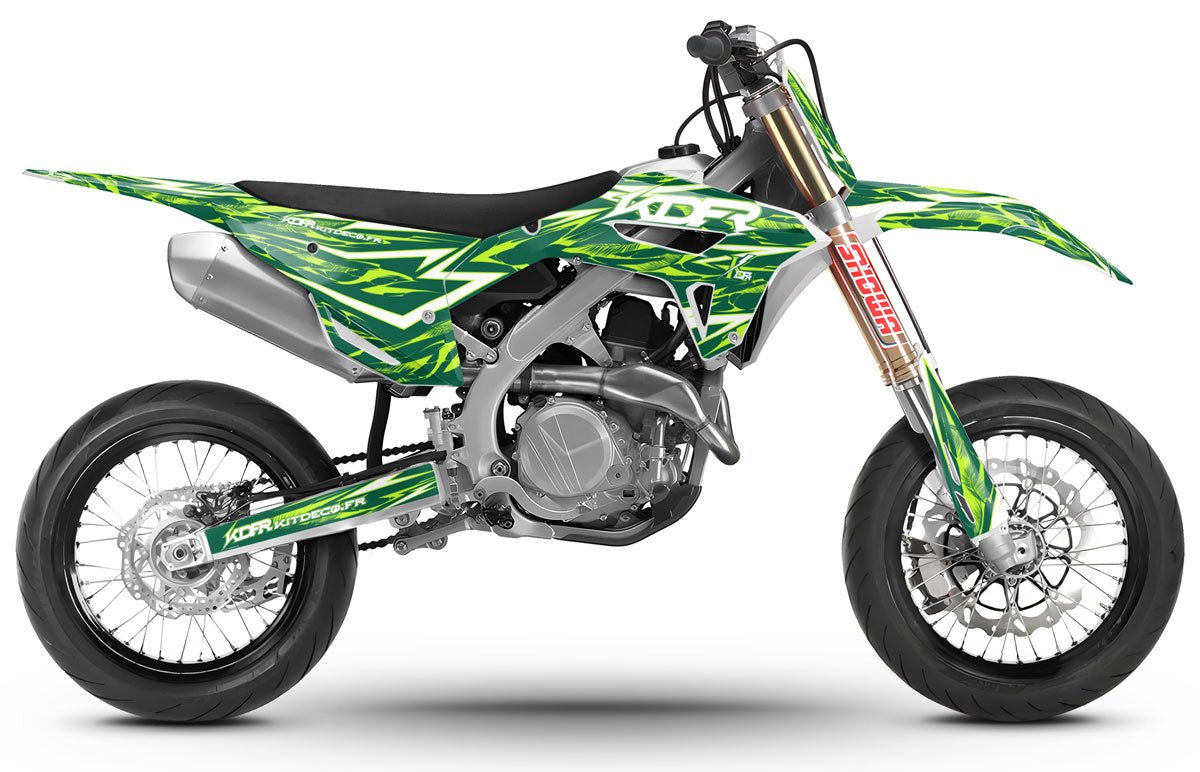 Kit déco moto Supermotard Roadking – Personnalisable et adaptable à toutes les marques