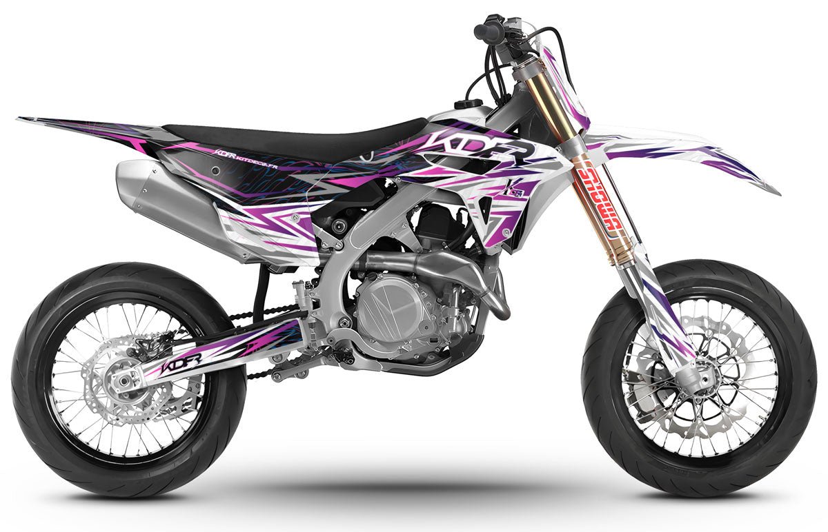 Kit déco moto Supermotard Vectorize – Personnalisable et adaptable à toutes les marques
