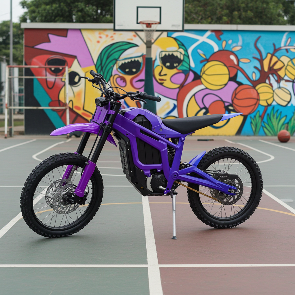 kit deco Talaria Sting sur mesure violet et bleu